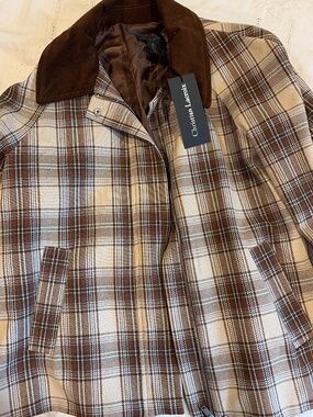 CHRISTIAN LACROIX PLAID JACKET